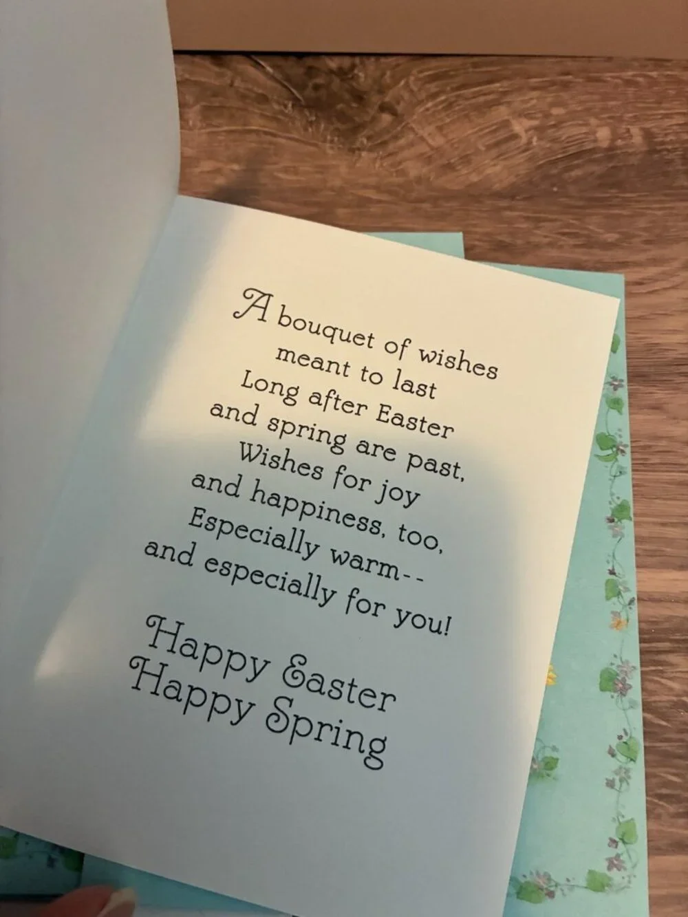 Vintage Ambassador Hallmark Easter Spring Bunny Greeting Cards Lot of 4 with